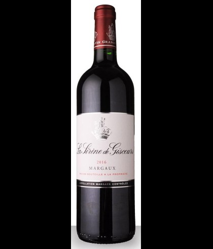 Fles La Sirene De Giscours Margaux 2016, wijn op voorraad bij slijterij t Bockje in Bathmen