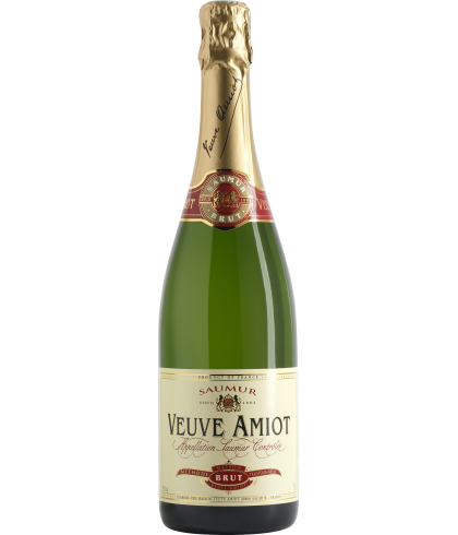 Fles Veuve Amiot Brut, wijn op voorraad bij slijterij t Bockje in Bathmen
