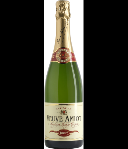 Fles Veuve Amiot Brut, wijn op voorraad bij slijterij t Bockje in Bathmen