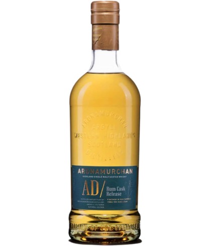 Fles Ardnamurchan AD Rum Cask Release, single malt whisky, op voorraad bij slijterij t Bockje in Bathmen