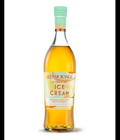 Fles Glenmorangie A Tale of Ice Cream, single malt whisky, op voorraad bij slijterij t Bockje in Bathmen
