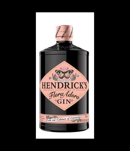 Fles Hendrick's Gin Flora Adora, gin, op voorraad bij slijterij t Bockje in Bathmen