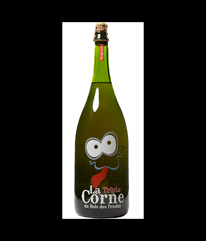 La Corne du Bois des Pendus Triple Magnum Edition 2025, bier op voorraad bij slijterij t Bockje in Bathmen