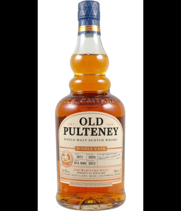 Old Pulteney 2012 Single Cask #1071 bij t Bockje in Bathmen