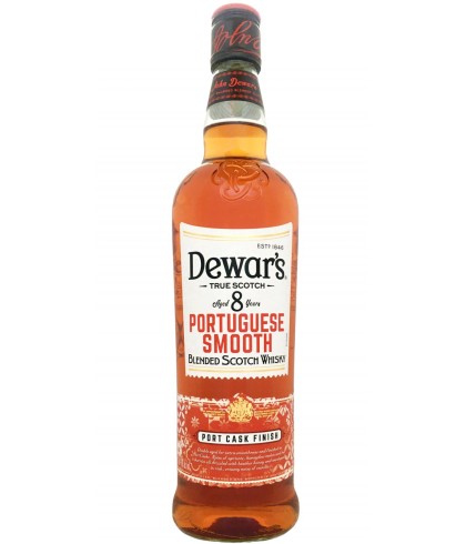 Fles Dewar’s Portuguese Smooth, single malt whisky, op voorraad bij slijterij t Bockje in Bathmen