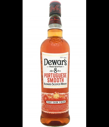 Fles Dewar&rsquo;s Portuguese Smooth, single malt whisky, op voorraad bij slijterij t Bockje in Bathmen
