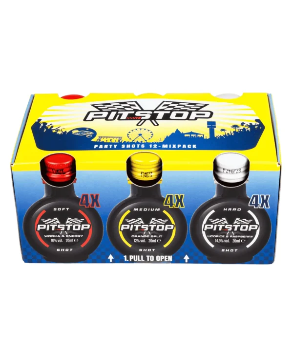 Pitstop Shot 12-pack bij t Bockje in Bathmen