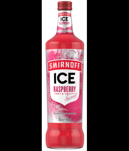 Wodka Smirnoff Ice Raspberry 4% van Smirnoff, bij slijterij ’t Bockje in Bathmen