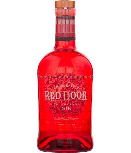 Fles Red Door Highland Gin, gin, bij slijterij t Bockje in Bathmen