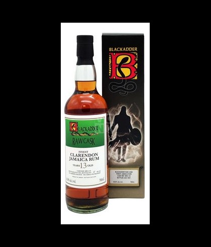 Fles Blackadder Raw Cask Clarendon Jamican Rum 13Y #BR21-03, rum, op voorraad bij slijterij t Bockje in Bathmen