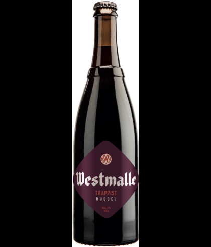 Westmalle Trappist Dubbel - 75 CL, bier op voorraad bij slijterij t Bockje in Bathmen