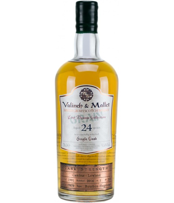 Valinch & Mallet Cambus 1991 24 YO bij t Bockje in Bathmen