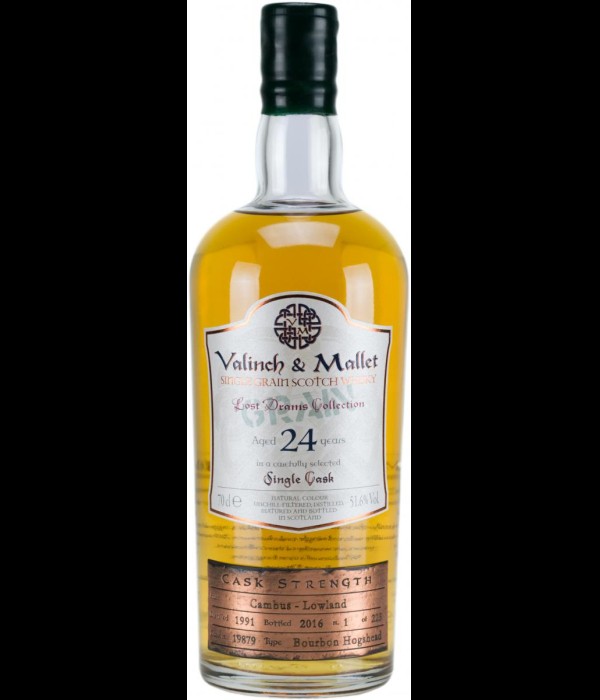 Valinch & Mallet Cambus 1991 24 YO bij t Bockje in Bathmen