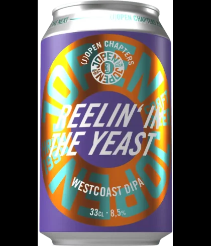 Jopen Chapter 3 Reelin In The Yeast West Coast DIPA, bier op voorraad bij slijterij t Bockje in Bathmen
