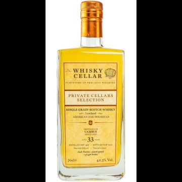 Whisky Cellar Cambus 33 Years Old