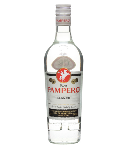 Fles Pampero Blanco, rum, op voorraad bij slijterij t Bockje in Bathmen