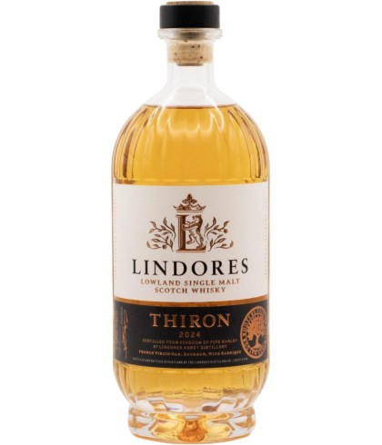 Fles Lowland single malt van Lindores Abbey, op voorraad bij slijterij ’t Bockje in Bathmen
