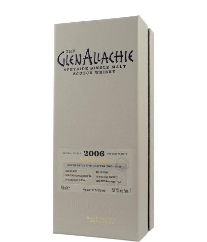 Fles GlenAllachie 2006 Single Cask Dutch Exclusive, single malt whisky, op voorraad bij slijterij t Bockje in Bathmen
