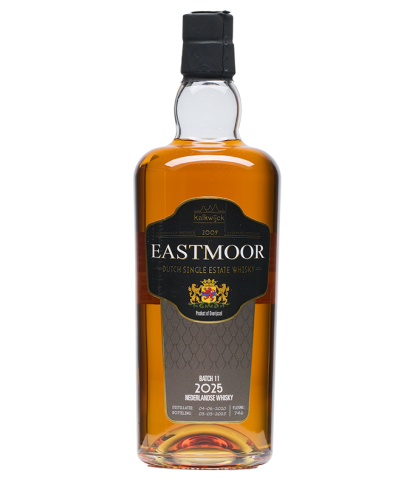 Fles Eastmoor 2025 Batch 11, whisky, op voorraad bij slijterij ’t Bockje in Bathmen