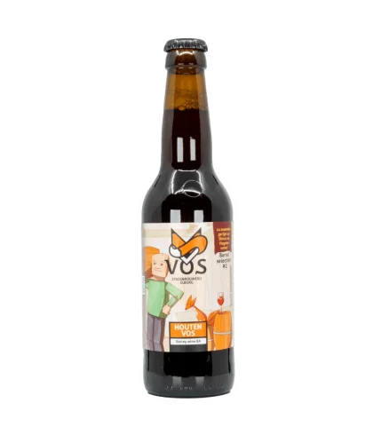 Vos Houten Vos #2 Barrel Aged serie, bier op voorraad bij slijterij t Bockje in Bathmen