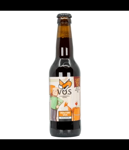 Vos Houten Vos #2 Barrel Aged serie, bier op voorraad bij slijterij t Bockje in Bathmen