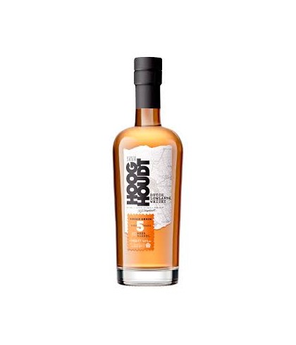 Fles Hooghoudt Beer Barrel Whisky 5 Years Old, whisky, op voorraad bij slijterij ’t Bockje in Bathmen