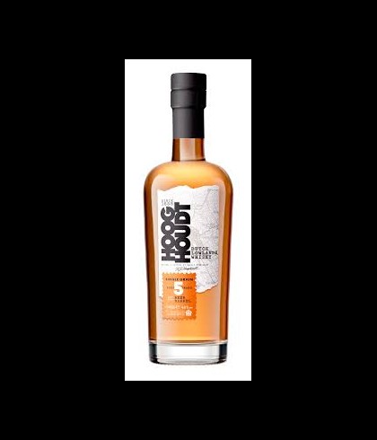 Fles Hooghoudt Beer Barrel Whisky 5 Years Old, whisky, op voorraad bij slijterij t Bockje in Bathmen
