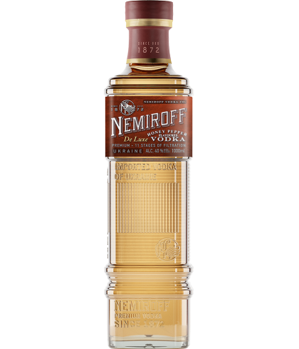 Wodka Nemiroff Honey pepper van Nemiroff, bij slijterij ’t Bockje in Bathmen