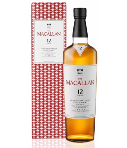 Fles Schotse Speyside single malt van The Macallan, op voorraad bij slijterij t Bockje in Bathmen