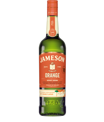 Jameson Orange Spirit Drink, op voorraad bij slijterij t Bockje in Bathmen