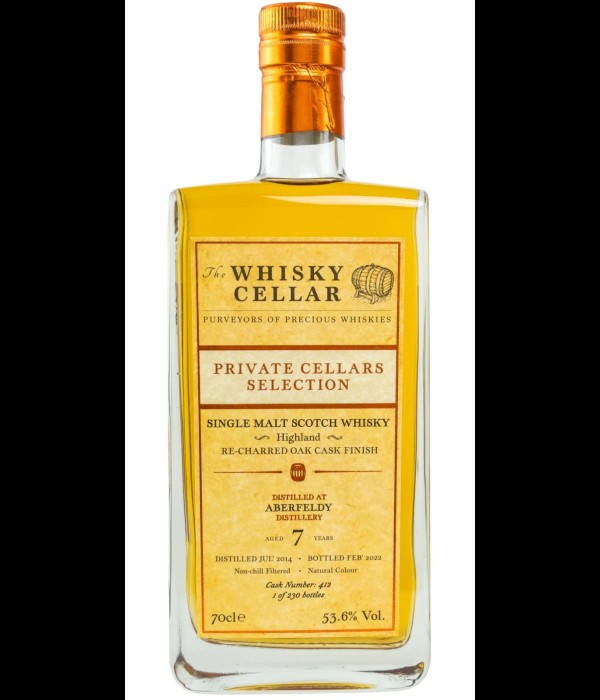 Whisky Cellar Aberfeldy 7 Years Old bij t Bockje in Bathmen