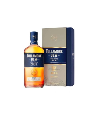 Fles Tullamore Dew Phoenix, Ierse whiskey uit Tullamore, op voorraad bij slijterij t Bockje in Bathmen