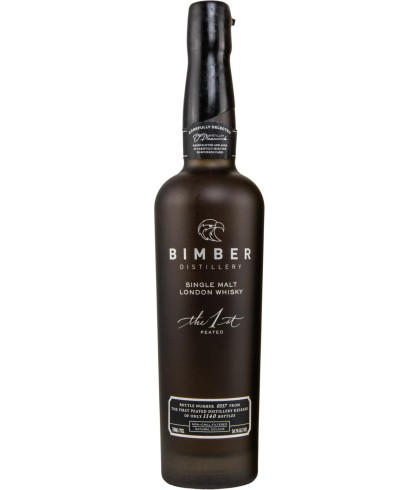 Fles Bimber The 1st Peated, single malt whisky, op voorraad bij slijterij t Bockje in Bathmen