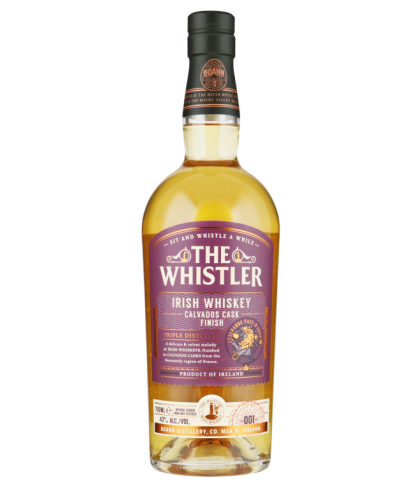 Fles The Wistler Irish Whisky Calvados Cask Finish, whisky, bij slijterij ’t Bockje in Bathmen