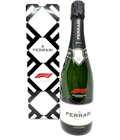 Fles FERRARI Brut, wijn op voorraad bij slijterij t Bockje in Bathmen