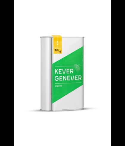 Kever Genever in Blik, jenever bij slijterij t Bockje in Bathmen