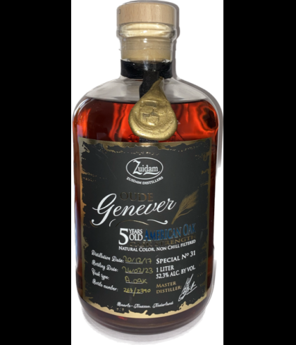 Oude Genever Cask Strength American Oak 5yo Spec #31, jenever bij slijterij t Bockje in Bathmen