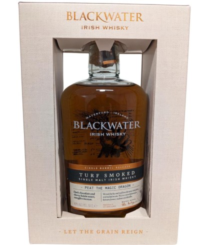 Fles Blackwater 2019 Peat The Magic Dragon, whisky, op voorraad bij slijterij ’t Bockje in Bathmen