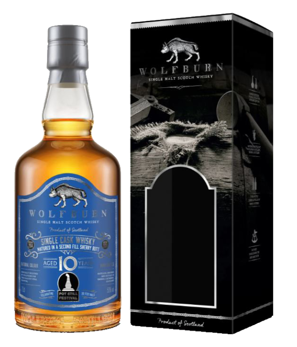Wolfburn 10 Years Old Pot Still Festival 2024 bij t Bockje in Bathmen