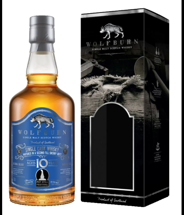 Wolfburn 10 Years Old Pot Still Festival 2024 bij t Bockje in Bathmen