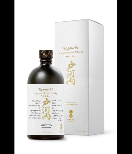 Fles Togouchi Premium, whisky, op voorraad bij slijterij t Bockje in Bathmen