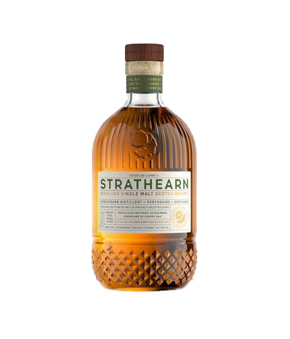 Fles Strathearn Triple Cask Matured, whisky, op voorraad bij slijterij ’t Bockje in Bathmen