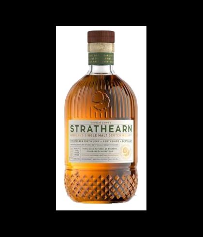 Fles Strathearn Triple Cask Matured, whisky, op voorraad bij slijterij ’t Bockje in Bathmen