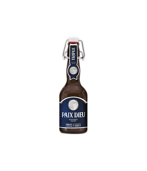 Brasserie Caulier Paix Dieu Tripel Blue Moon bij t Bockje in Bathmen