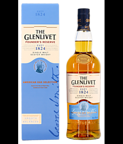 Fles The Glenlivet Founder’s Reserve, single malt whisky, op voorraad bij slijterij t Bockje in Bathmen
