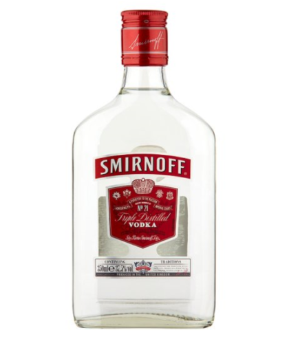Wodka Smirnoff Vodka Red van Smirnoff, bij slijterij ’t Bockje in Bathmen