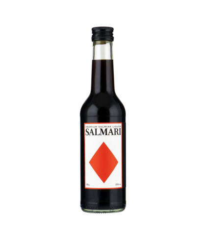 Likeur Salmari Premium Salmiak Liquor van Salmari Premium Salmiak, bij slijterij ’t Bockje in Bathmen