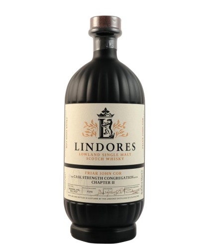 Fles Lowland single malt van Lindores Abbey, op voorraad bij slijterij t Bockje in Bathmen