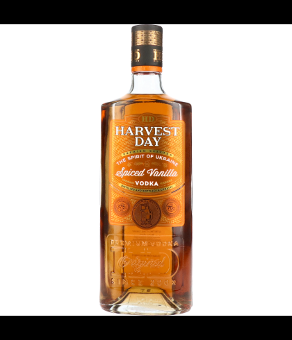 Fles Harvest Day Vanilla Vodka, bij slijterij t Bockje in Bathmen