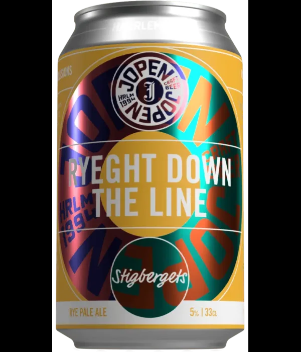 Jopen x Stigbergets Ryeght Down The Line Pale Ale bij t Bockje in Bathmen